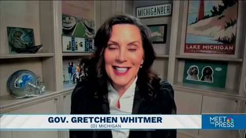 Democrat Gretchen Whitmer asked should "be any limits on abortion after viability?"
