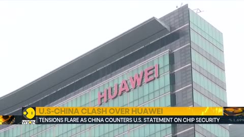 US-china clash over Huawei