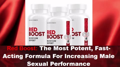 Take Charge of Your Manhood with RedBoost Supplements
