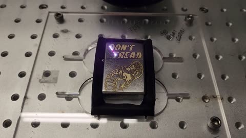 Fiber Laser Engraving Zippo Lighter