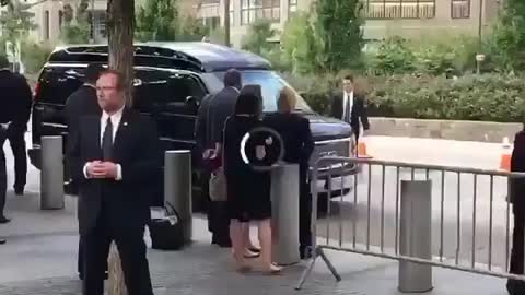 9/11/2016 Sure looks like Hillary being arrested.