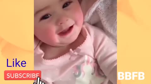 Cutest baby funny moments ever!!