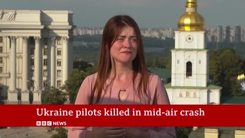 Ukraine war: Fighter ace and two other pilots killed in mid-air crash - BBC News