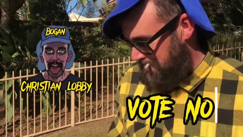 ⚡️The Bogan Christian lobby smashed out a few hundred flyers today