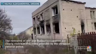Damage Seen In Ukraine Village After Russian Troops Withdraw