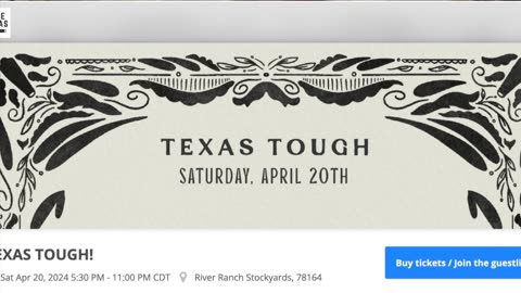 True Texas Project - TEXAS TOUGH GALA