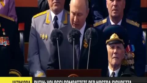 Discorso di Putin alla parata DEL 9 maggio