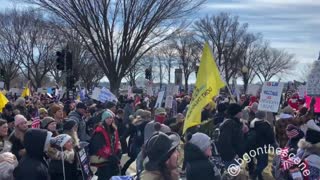 Thousands Protest in Washington Against Vaccine Requirements