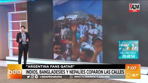 ⚽ "Argentina fan Qatar": la hinchada argentina más grande