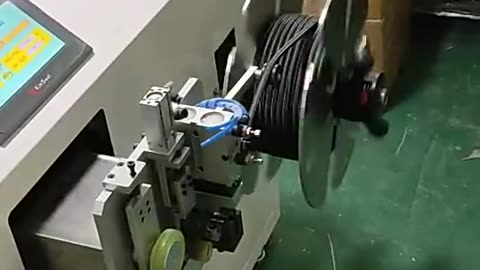 Hb-mf3 Big Spool Wire Measuring And Cutting And Winding Machine