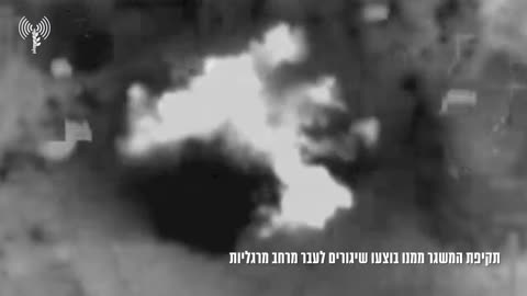 IDF says it struck a rocket launcher in southern Lebanon after projectiles were fired at