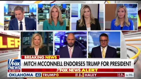 Cocaine Mitch McConnell Endorses Donald Trump