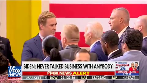 MUST WATCH: Peter Doocy CONFRONTS Joe Biden on Archer Testimony!