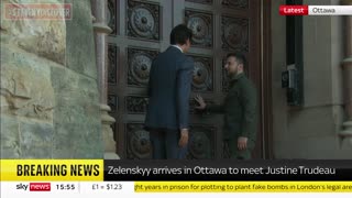 Zelenskyy Takes Break From War To Visit Trudeau