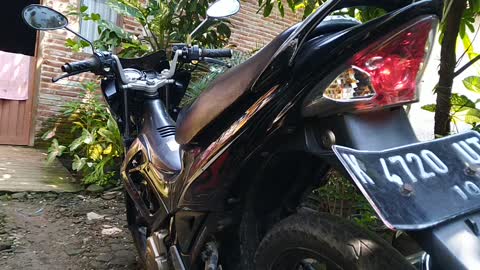 Indonesian motorbike 'SATRIA'