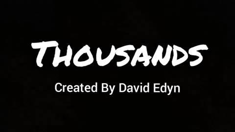 David Edyn - Thousands (Original Song)