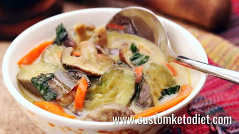 Keto All-Vegetable Thai Green Curry