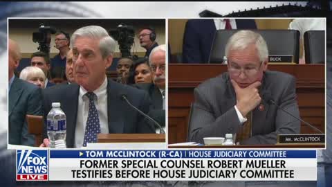 Hearing: Tom McClintock questions Robert Mueller