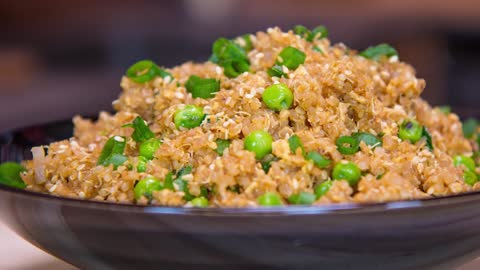 Quinoa Fried Rice - Quick & Healthy Recipe