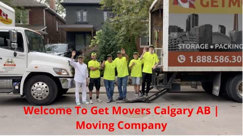 Get Movers in Calgary AB | Certified Moving Company