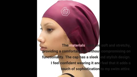 Real Reviews: SOUL CAP – Large Swimming Cap for Long Hair - Designed for Long Hair, Dreadlocks,...