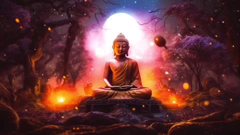 Buddhist Meditation Music for Positive Energy: Buddhist Thai Monks Chanting Healing Mantra#viral