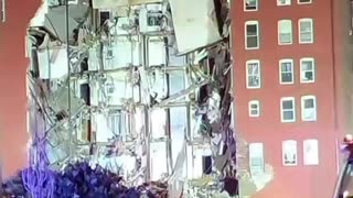 Davenport Iowa - Partial Apartment Building Collapse