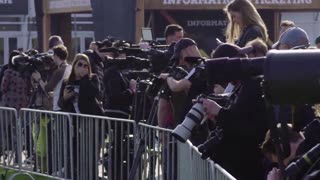 Prince Harry and Meghan arrive at Invictus Games