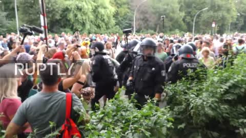 Anti-Lockdown Protests Erupt in Berlin, Germany