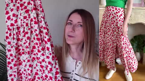 How to Style a Floral Skirt - 1 Skirt 5 Outfits - Easy To Style Clothes - Casual Summer Outfits