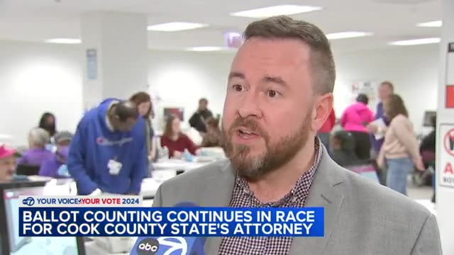 Chicago Board of Elections continues state's attorney vote count after over 10K mail in ballots left out