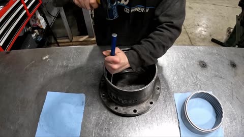 Final Drive Bearing Races & Gear Ring Installation | Torque Hub Version