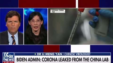 Dr. Yi Meng Yan on Tucker Carlson Confirms COVID Was Released Intentionally by the CCP