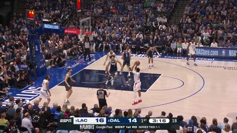 NBA - Westbrook STEAL ➡️ Powell THREE 🎯 Clippers-Mavs