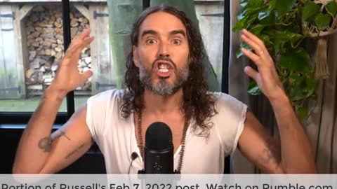 Russell Brand Meet the World, the World Meet Russell Brand on Rumble -