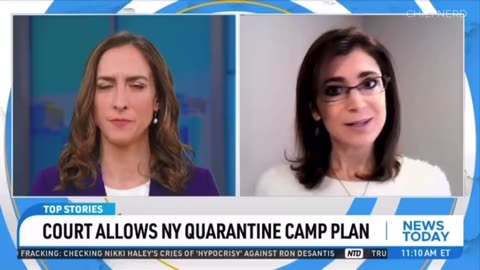 New York Governor Hochul's plans for quarantine camps may be in the works again