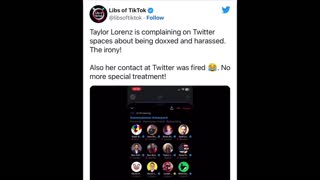 Leftist Journalist Taylor Lorenz banned on Twitter admits she had Contacts at Twitter & Has “Meet Up’s” with another Man to “Discuss the Ban”… FYI… Taylor doxxed The Libs of TikTok Account- The Irony 😂