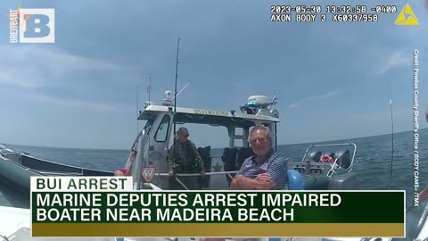 Man Found Passed Out with "Empty Beer Can" on Boat Speeding Towards Swimmers, Gets Arrested