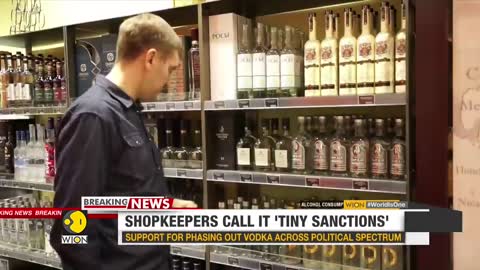 Russian vodka to be removed from shelves in US and Canada | Ukraine conflict | World News