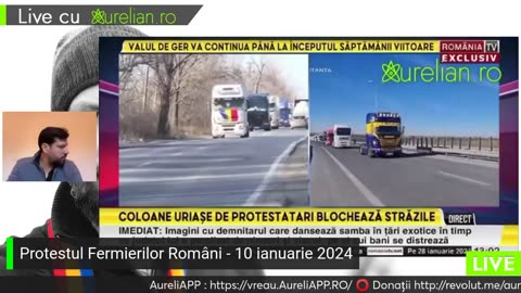 Protestul Fermierilor Români - 10 ianuarie 2024
