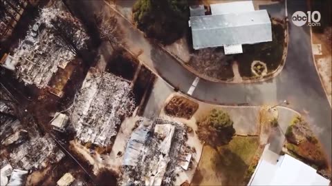 Paradise Lost # 15 ~ Incredible Aerial Footage...More Proof! This was NOT a Forest Fire