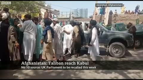 Afghanistan on the brink of Taliban takeover - BBC News