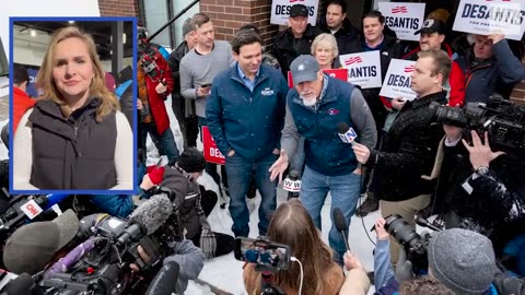 Ron DeSantis campaigns through winter storm; Donald Trump cancels campaign events before Iowa caucus