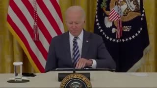 White House CUTS BIDEN'S AUDIO After Reporter Asks Him Biting Afghanistan Question