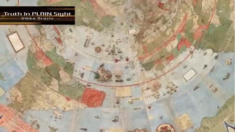 Ancient Flat Earth Map ! Secrets & Mysteries Revealed !!!