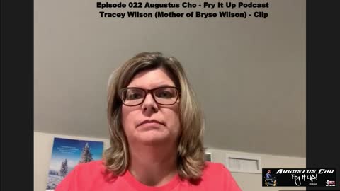 Episode 022 Augustus Cho - Fry It Up Podcast - MLB Pitcher Bryse Wilson's Mom - Tracey Wilson - Clip