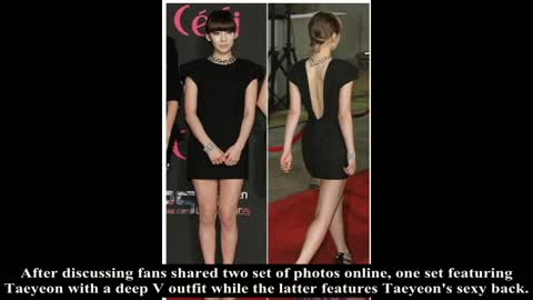 Fans Pick Taeyeon's Sexiest Outfit, Deep V or Bare Back?