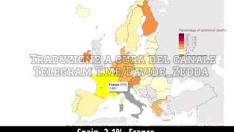 Eccesso di mortalità nei paesi europei con più vaccinazioni covid-19.