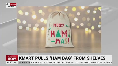 Who at Kmart Thought These Christmas Ham Bags Were a Good Idea?