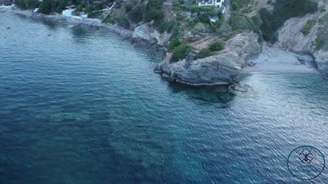 Crete Greece | Pantanassa Beach | Aerial Cinematography | Drone Video 4K